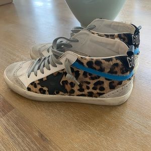 Golden Goose Sneakers Mid Star Col T6 Leopard